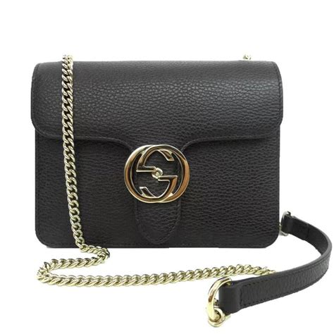 gucci gg leather crossbody|gucci cross bag black.